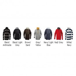 Blank Zipper Prescott zipped hooded jacket Blank Bella 360 GSM Hoodie